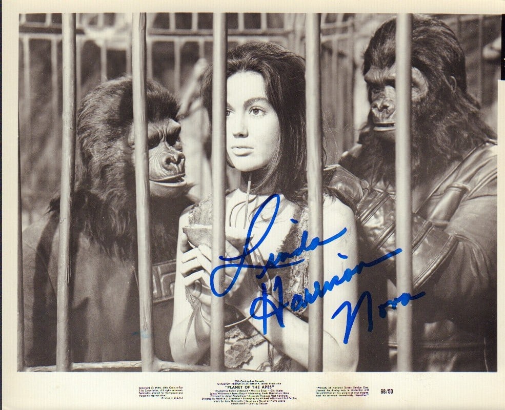 Linda Harrison signed photograph (1 of 1)