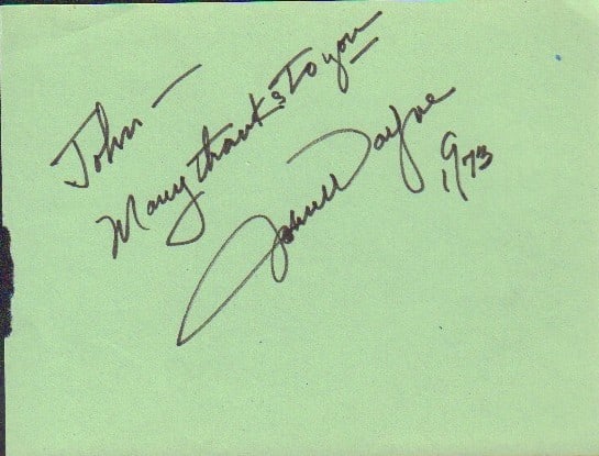 John Wayne signature (1 of 1)
