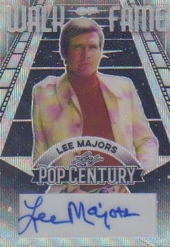 Lee Majors signed trading card (1 of 1)