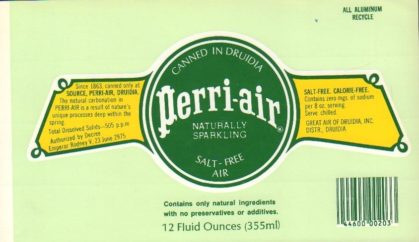 Spaceballs prop label (1 of 1)