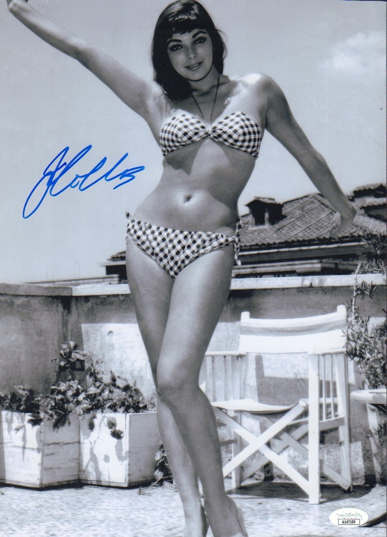 Joan Collins signed photograph JSA (1 of 1)