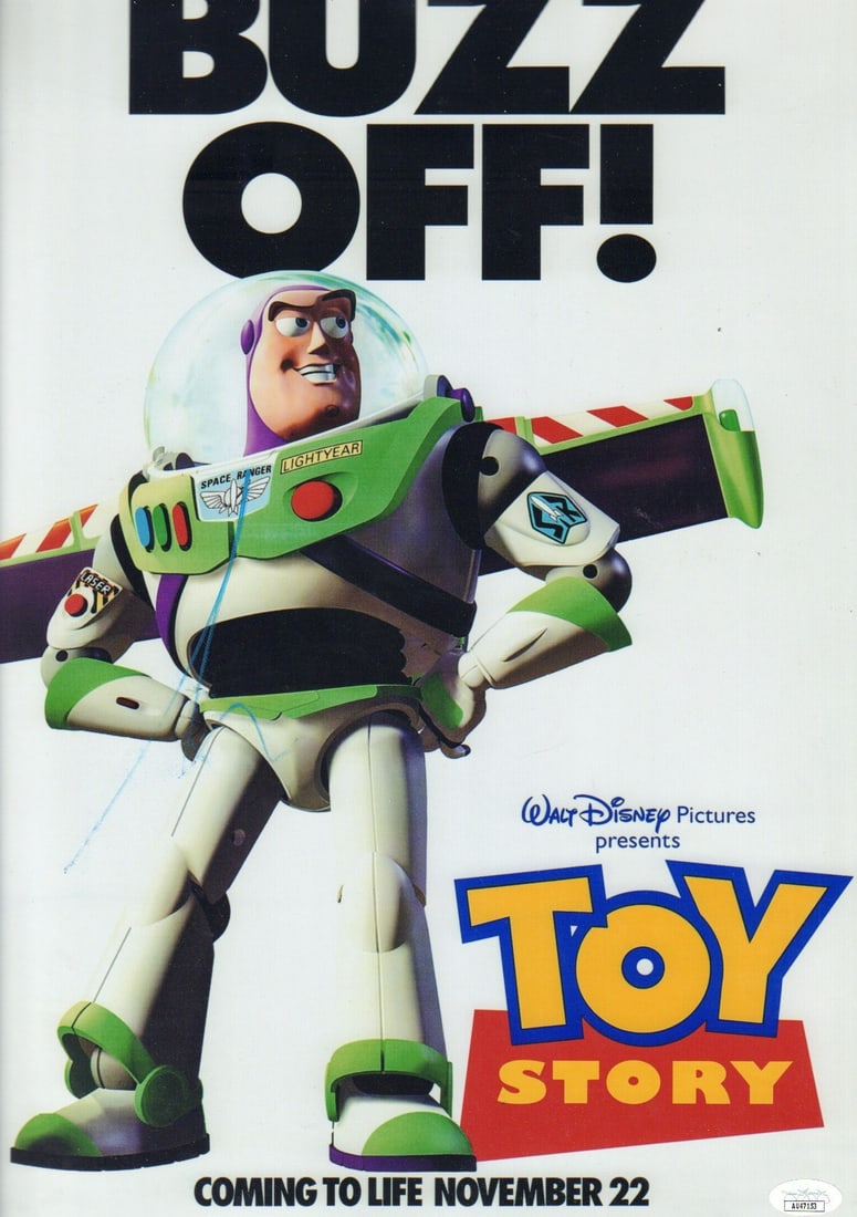 Tim Allen signed Toy Story 11x17 poster (1 of 1)