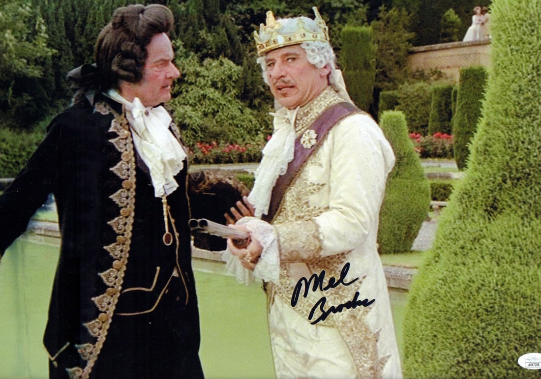 Mel Brooks signed JSA 11x17 photograph (1 of 1)