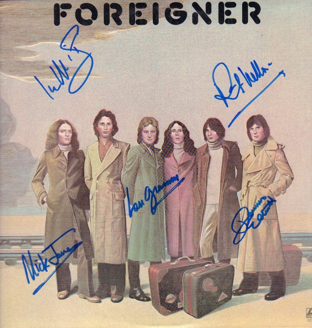Foreigner signed LP (1 of 1)
