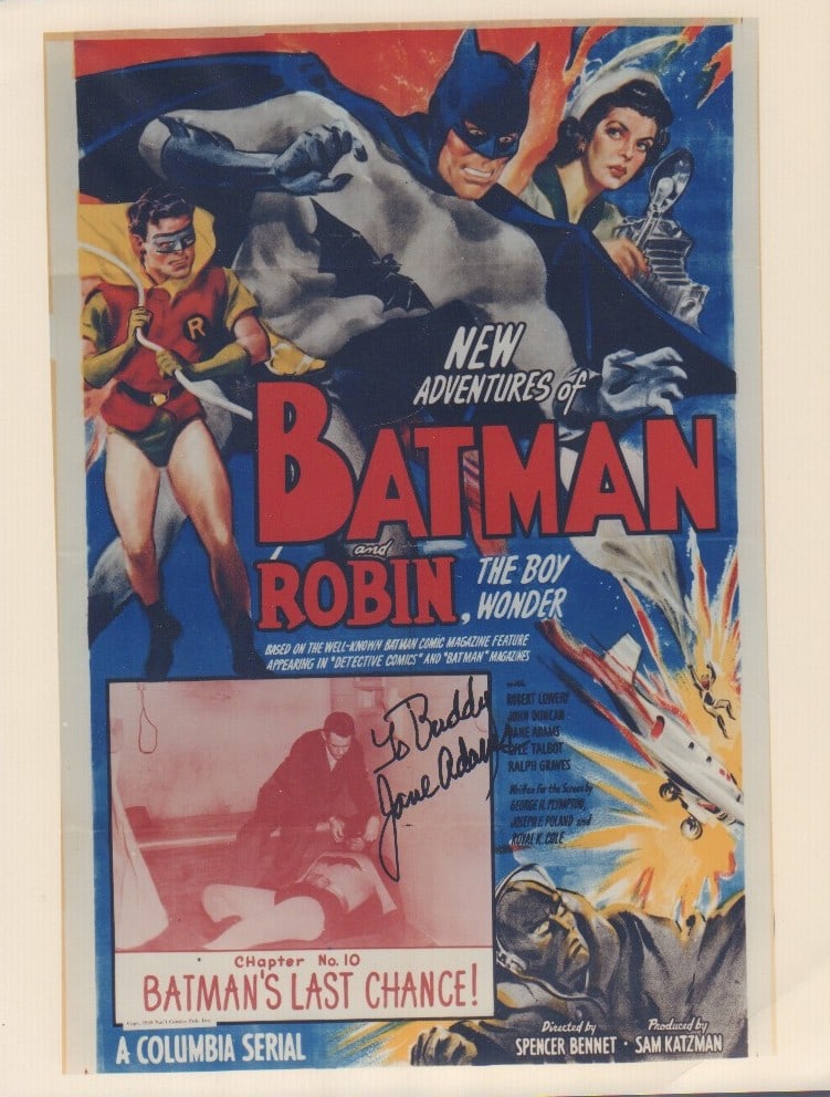 Jane Adams signed photograph (1 of 1)