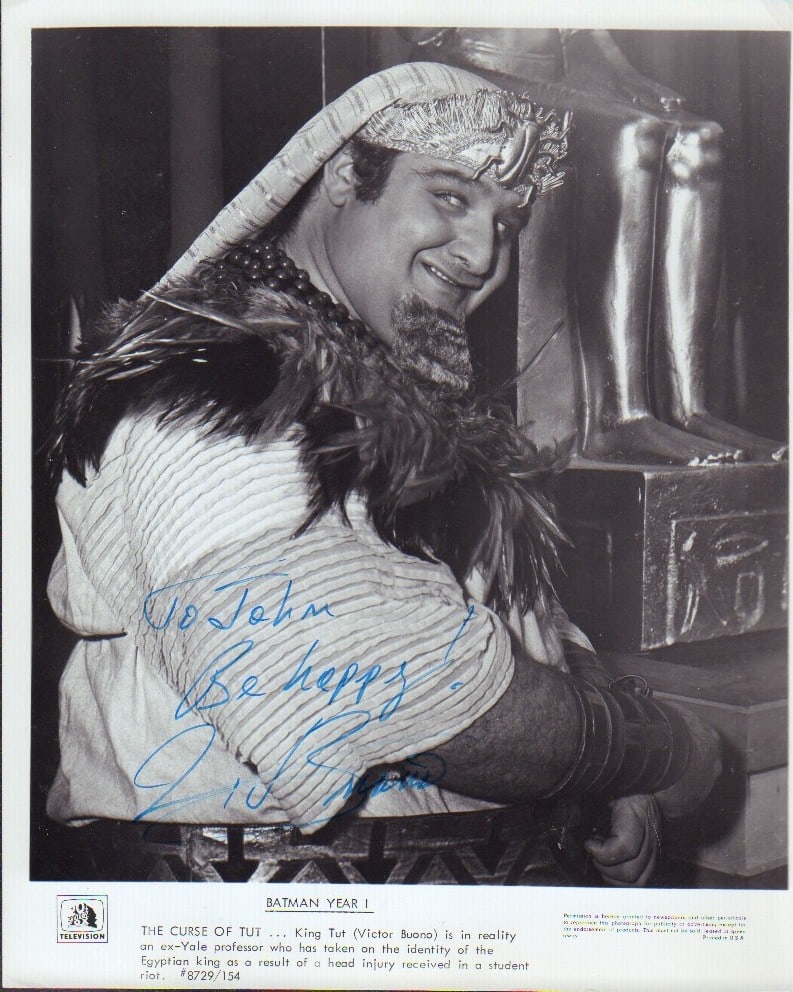 Victor Buono signed photograph (1 of 1)