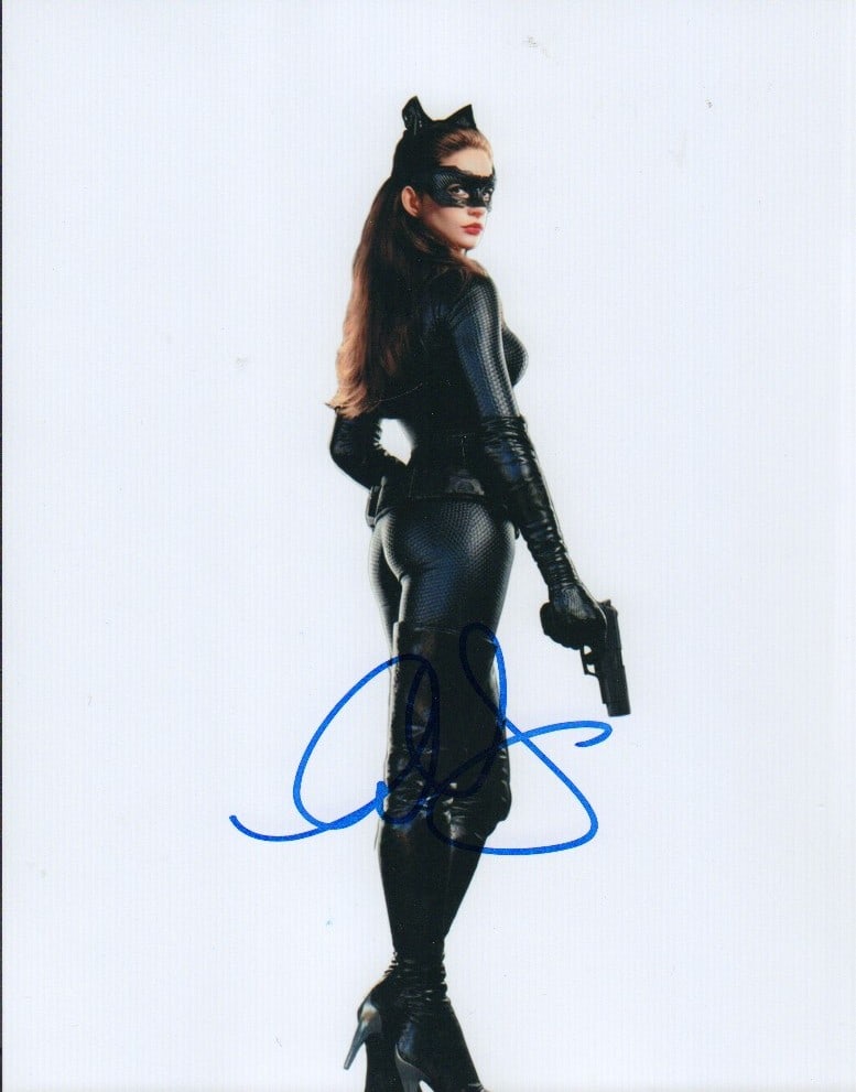Anne Hathaway signed photograph (1 of 1)