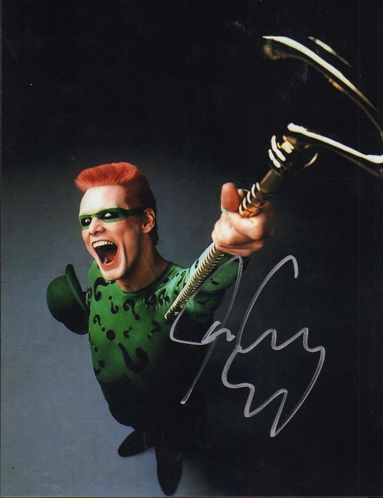 Jim Carrey signed photograph (1 of 1)
