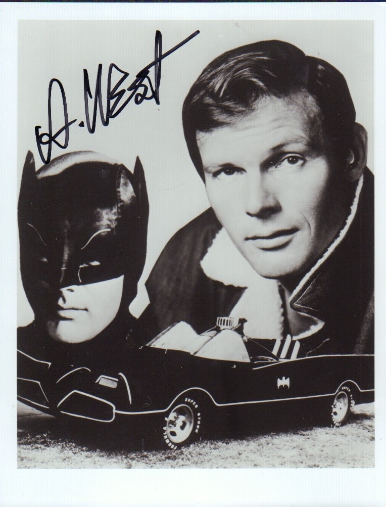 Adam West signed photograph (1 of 1)