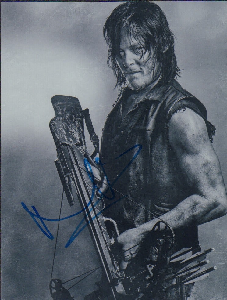 Norman Reedus signed photograph (1 of 1)