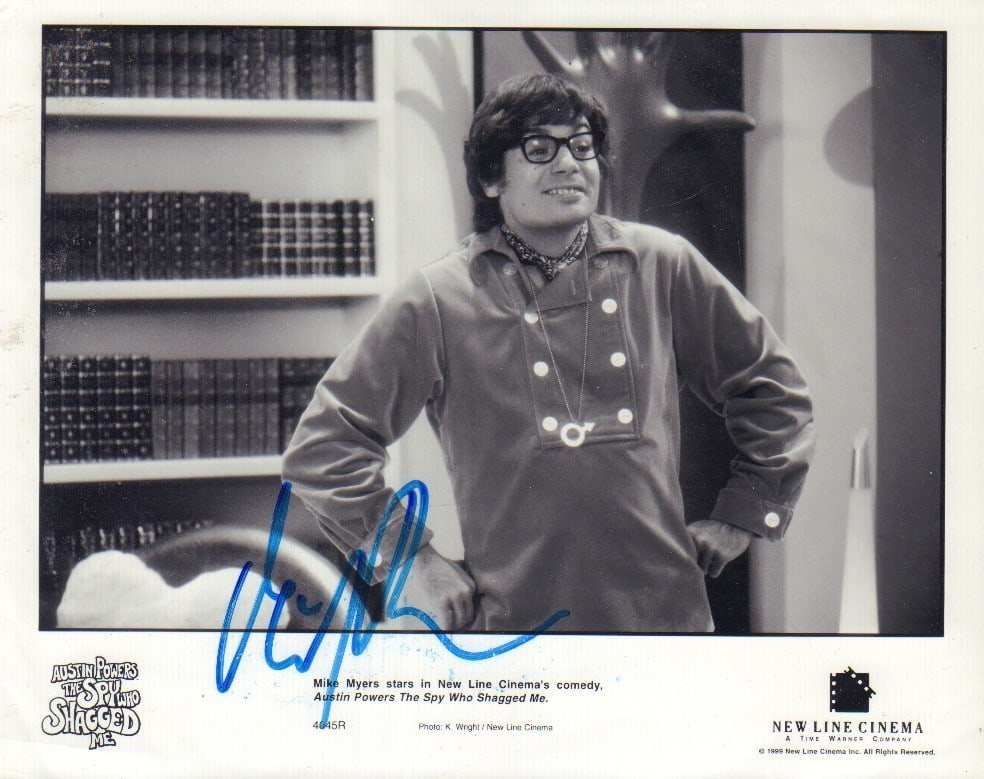 Mike Myers signed photograph (1 of 1)