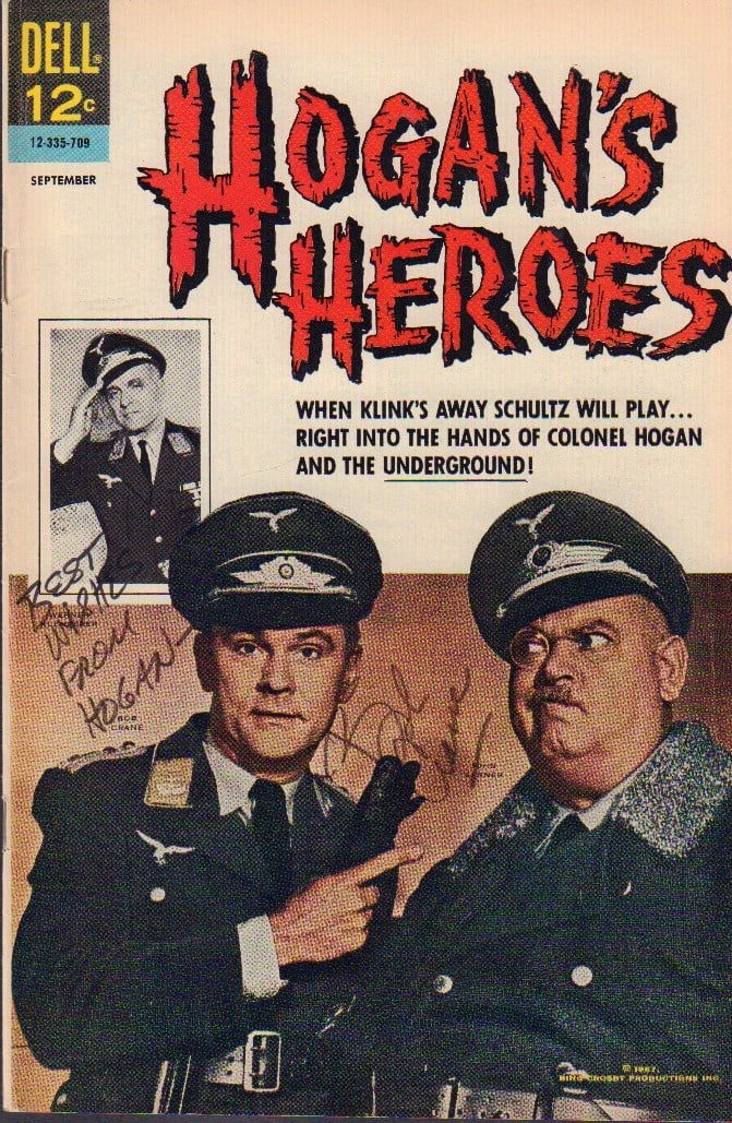 Hogans Heroes signed comic book (1 of 1)