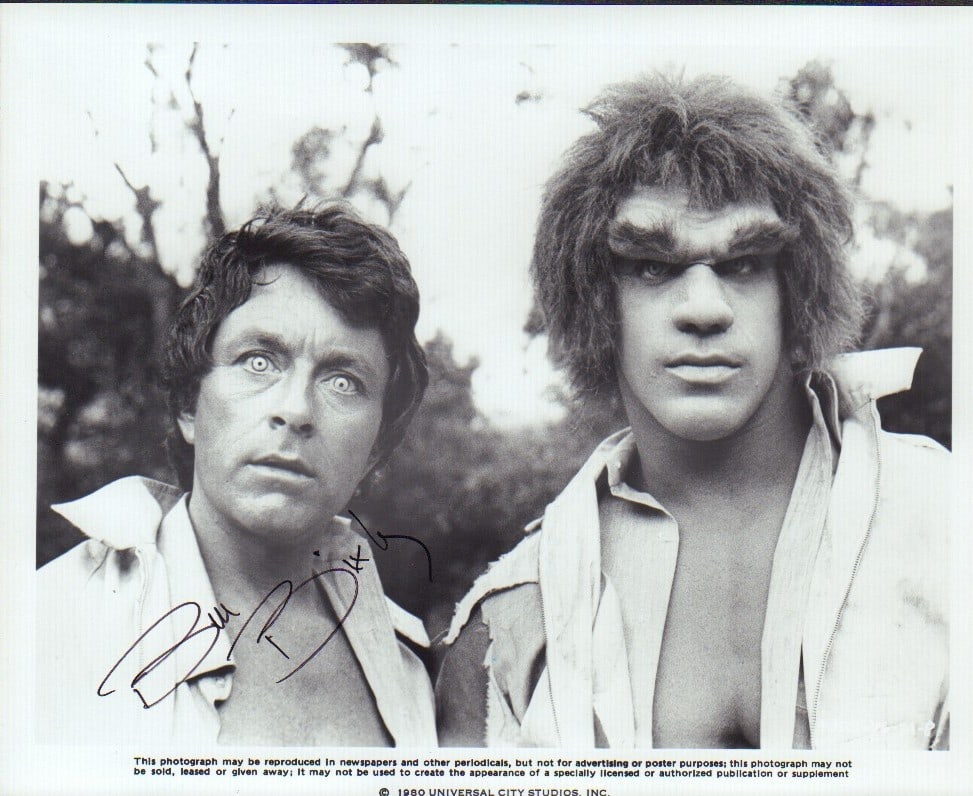 Bill Bixby signed photograph (1 of 1)