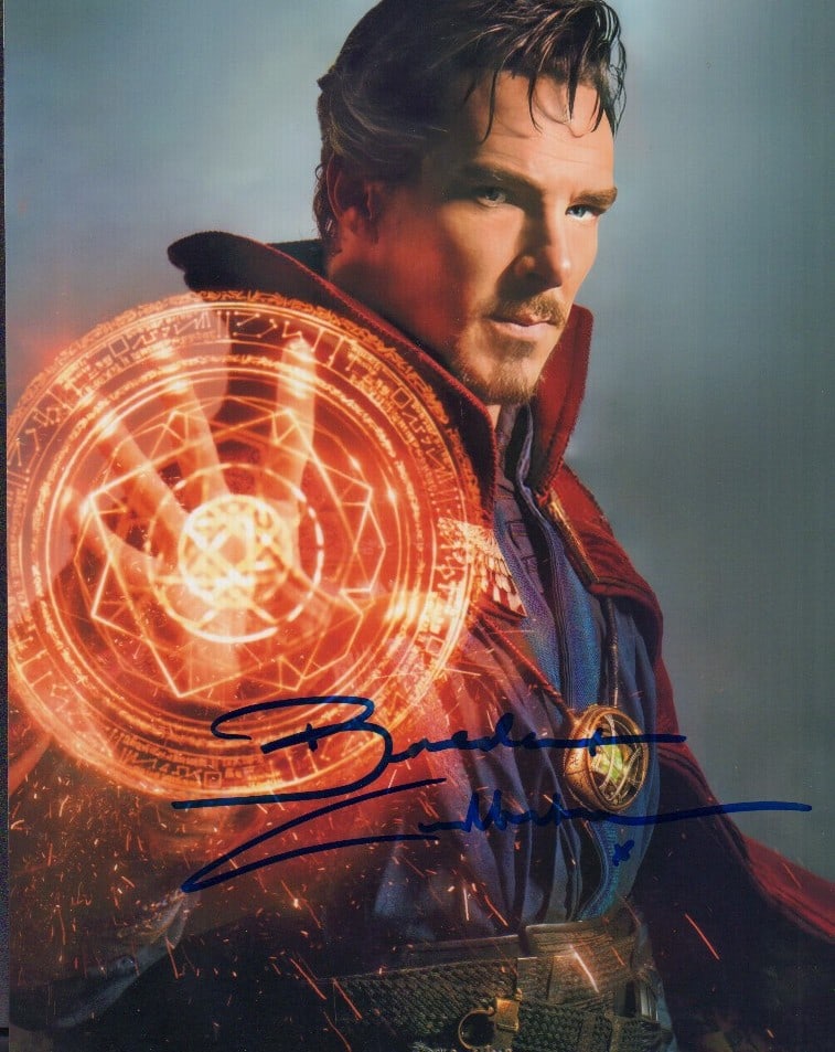 Benedict Cumberbatch signed photograph (1 of 1)