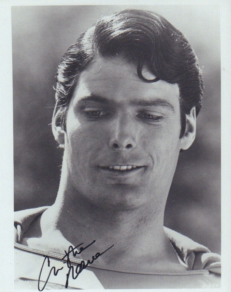 Christopher Reeve signed photograph (1 of 1)