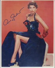 Ava Gardner signed photograph