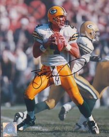 Brett Favre signed photograph