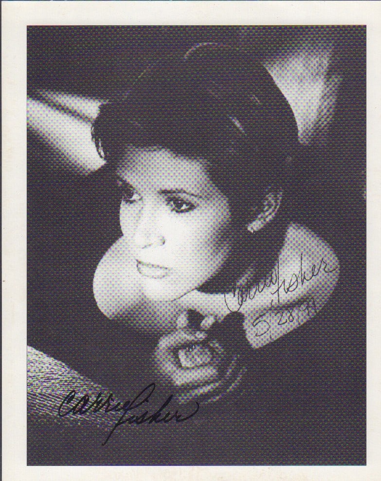 Carrie Fisher signed photograph (1 of 1)