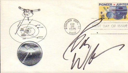 Robin Williams signed FDC