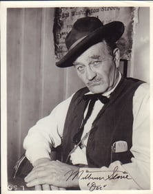 Milburn Stone signed photograph
