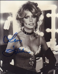 Farrah Fawcett signed photograph