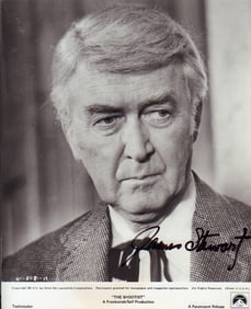 Jimmy Stewart signed photograph