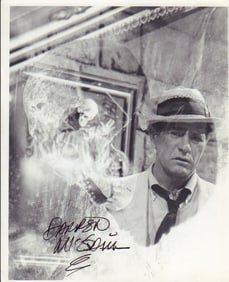 Darren McGavin signed photograph