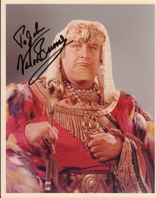 Victor Buono signed photograph