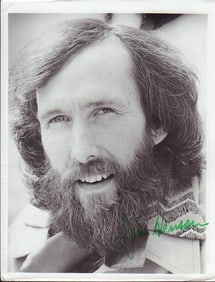 Jim Henson signed photograph