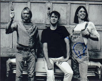 Nirvana signed photograph