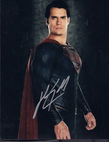 Henry Cavill signed photograph