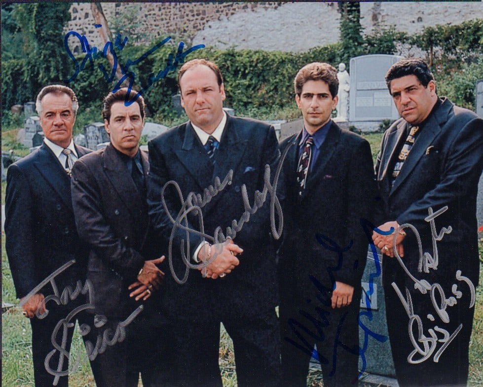 Sopranos cast signed photograph (1 of 1)