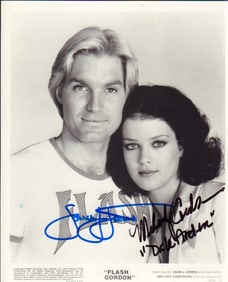 Flash Gordon cast signed photograph