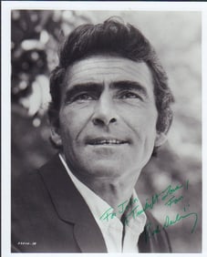 Rod Serling signed photograph