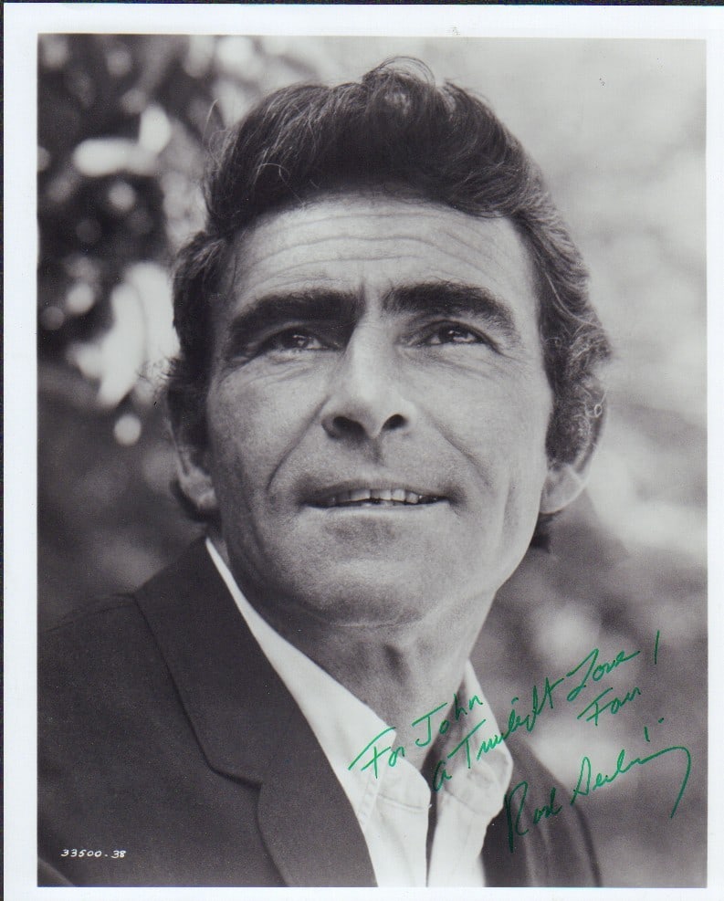 Rod Serling signed photograph (1 of 1)