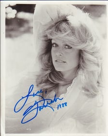 Farrah Fawcett signed photograph  C