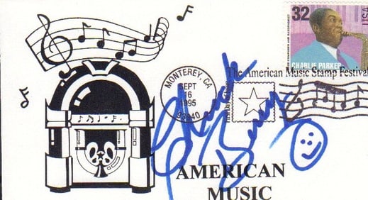 Chuck Berry signed FDC