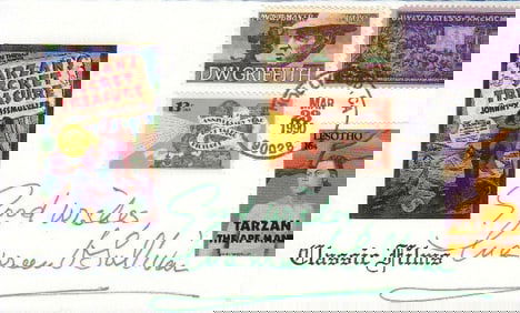 Maureen O'Sullivan signed FDC