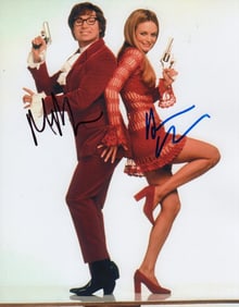 Austin Powers cast signed photograph