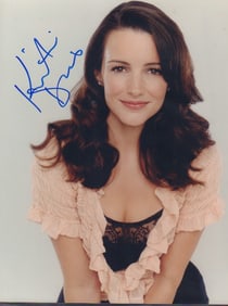 Kristen Davis signed photograph