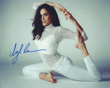 Meghan Markle signed photograph