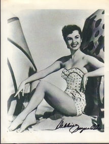 Debbie Reynolds signed photograph