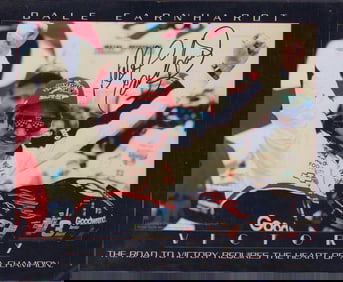 Dale Earnhardt Sr signed photograph