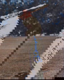 Joe Dimaggio signed photograph