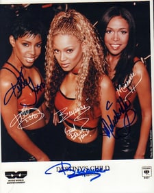 Destinys Child rare signed photograph
