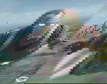 Robert Downey Jr signed Iron Man photograph