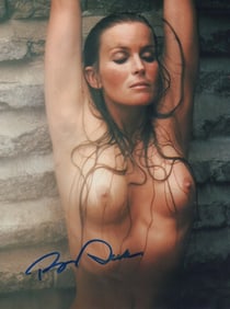 Bo Derek signed topless photograph