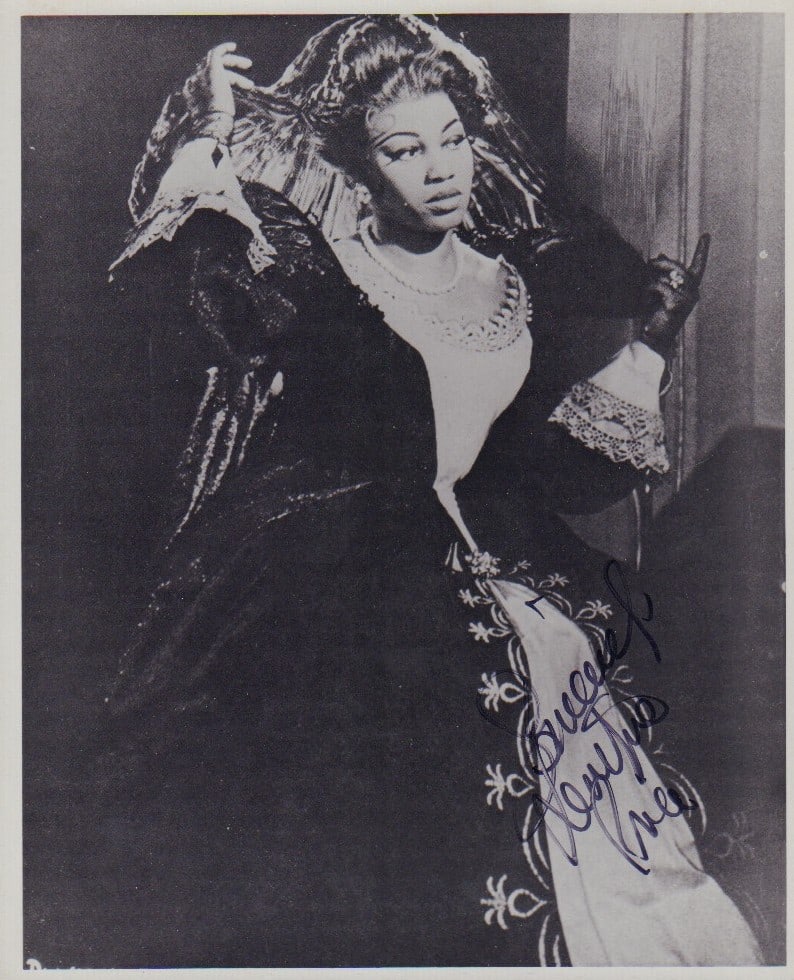 Leontyne Price signed photograph (1 of 1)