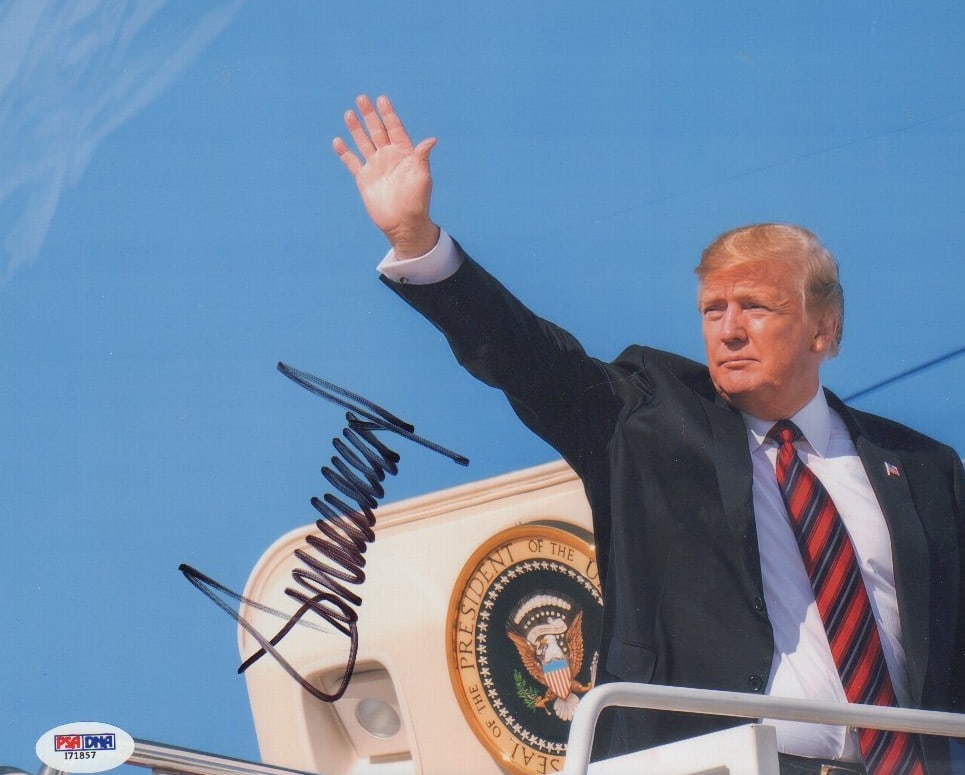 Donald Trump signed photograph (1 of 1)