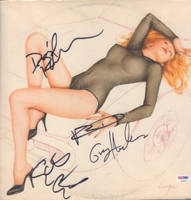 The Cars signed LP PSA DNA